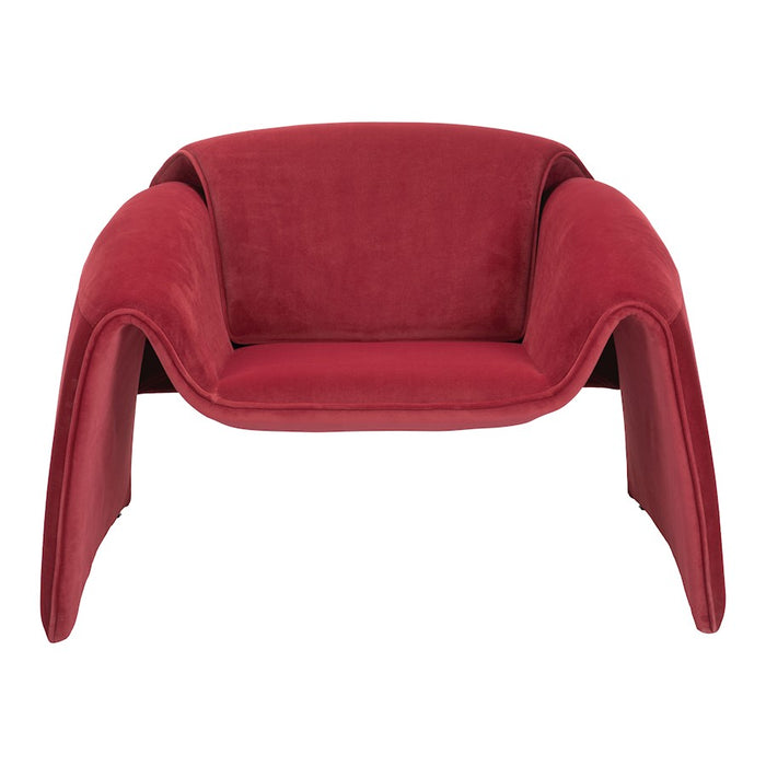 Zuo Modern Horten Accent Chair, Red