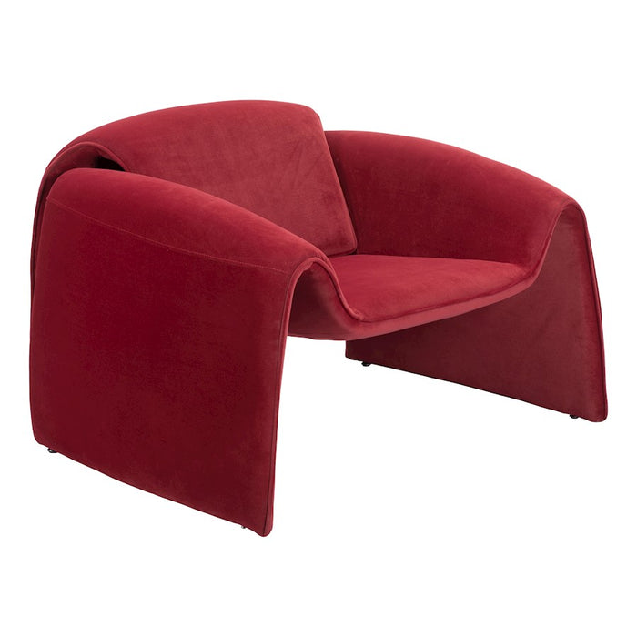 Zuo Modern Horten Accent Chair, Red