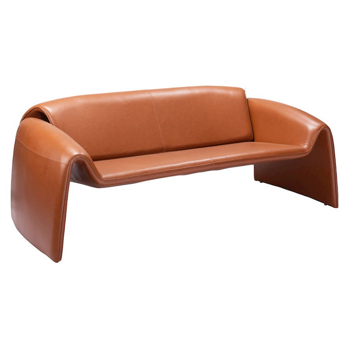 Zuo Modern Horten Sofa, Brown