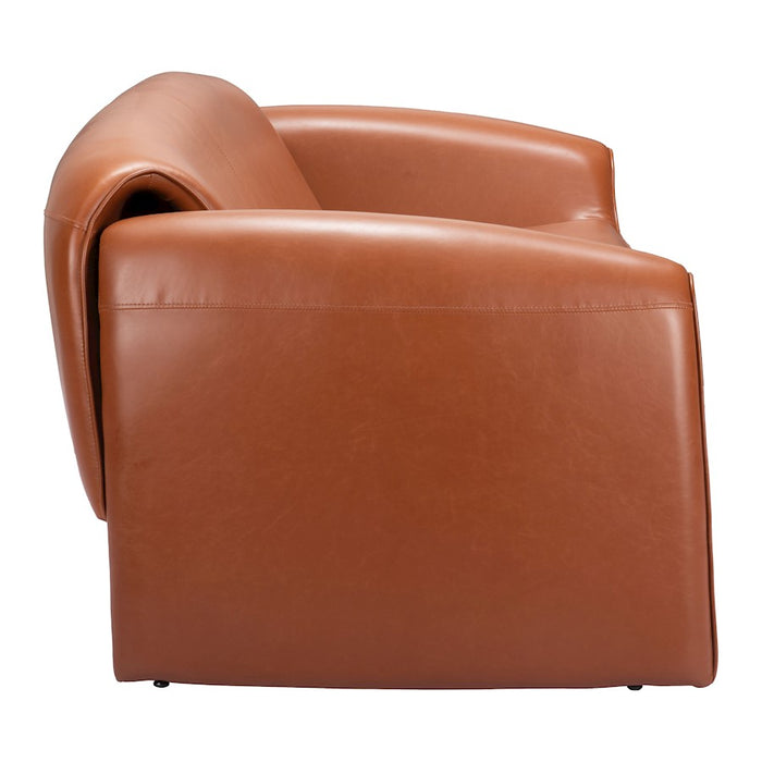 Zuo Modern Horten Sofa, Brown