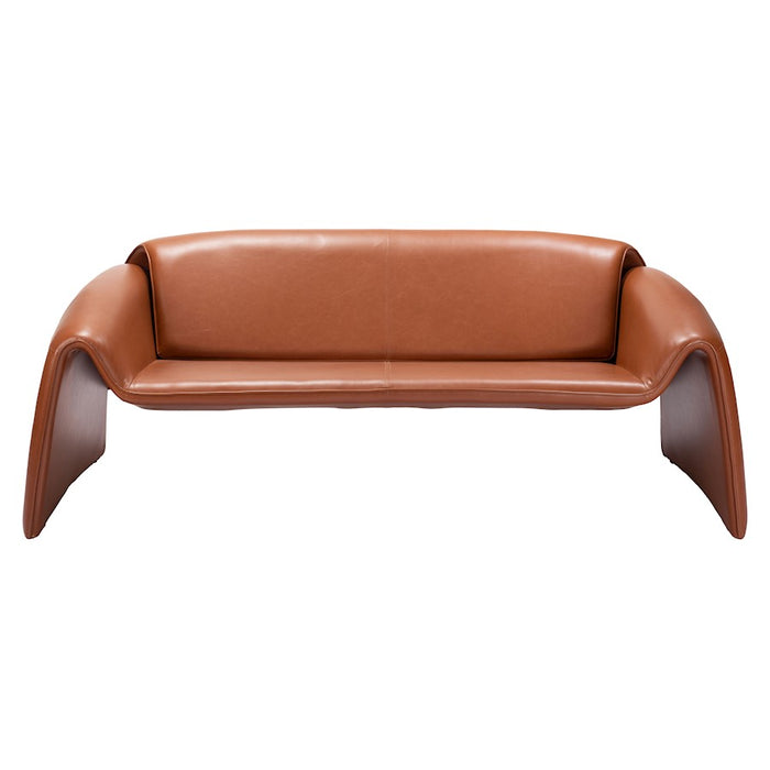 Zuo Modern Horten Sofa, Brown