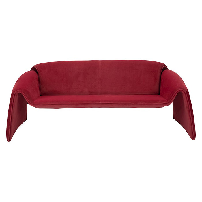 Zuo Modern Horten Sofa, Red