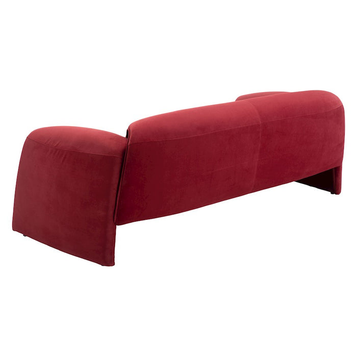 Zuo Modern Horten Sofa, Red