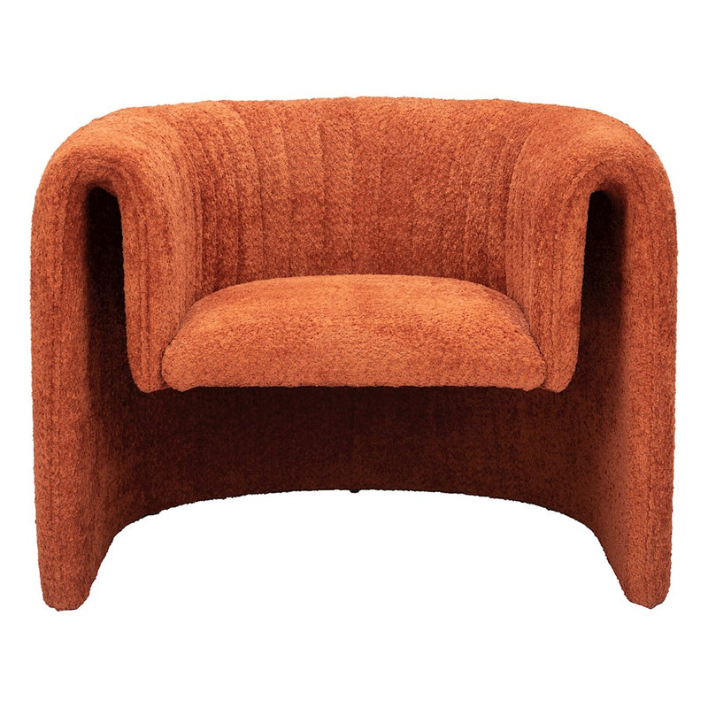 Zuo Modern Viana Accent Chair, Burnt Orange