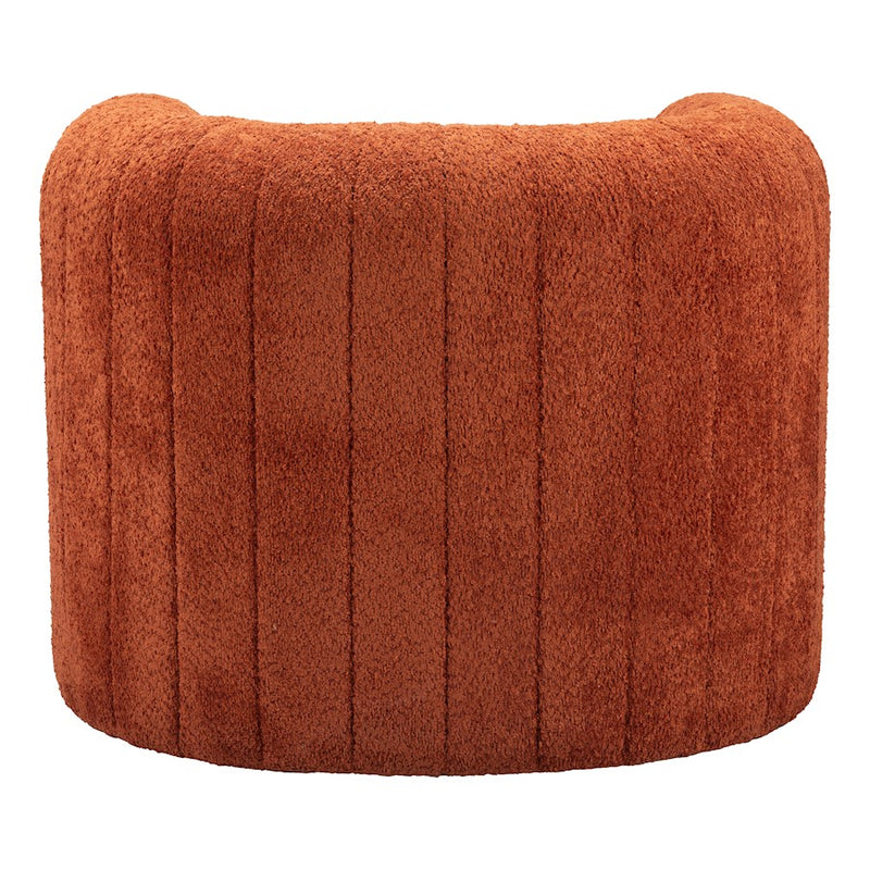 Zuo Modern Viana Accent Chair, Burnt Orange