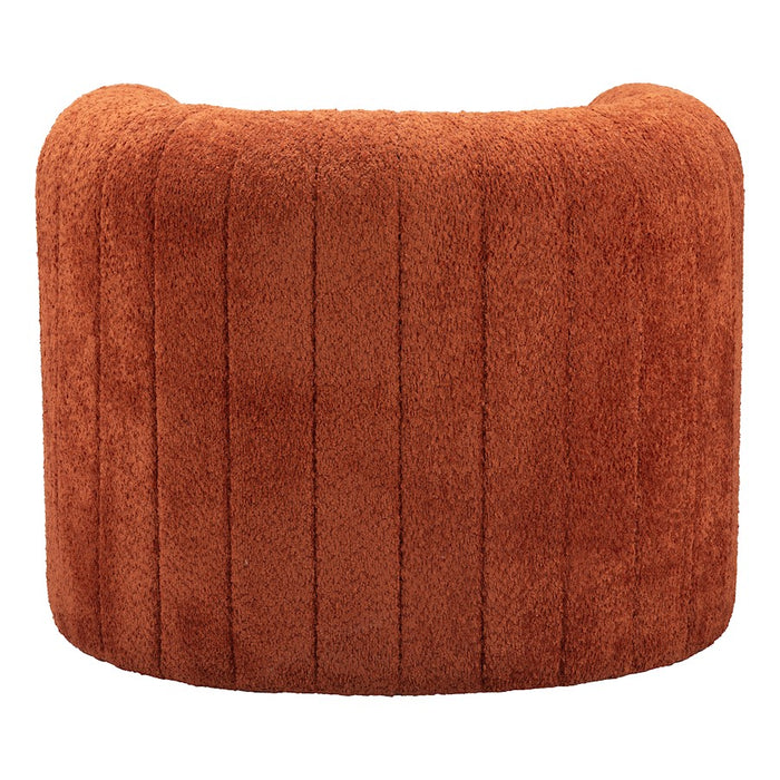 Zuo Modern Viana Accent Chair, Burnt Orange