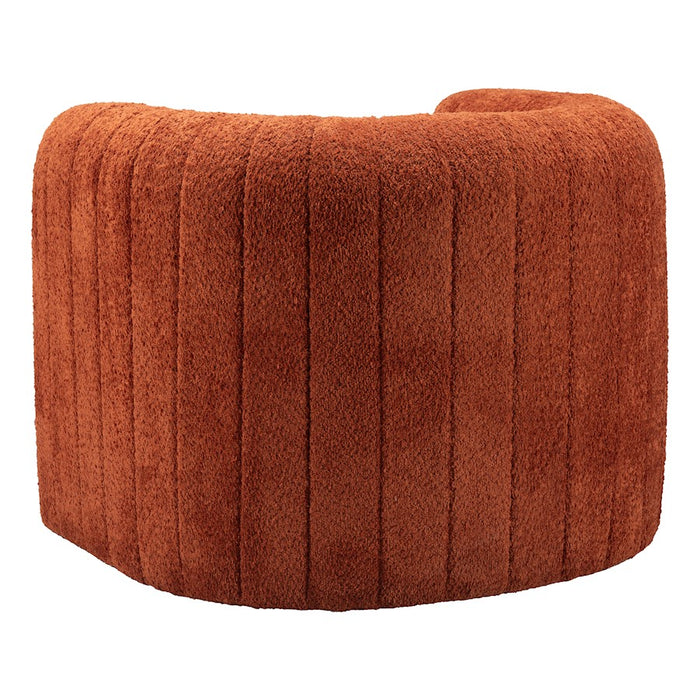 Zuo Modern Viana Accent Chair, Burnt Orange