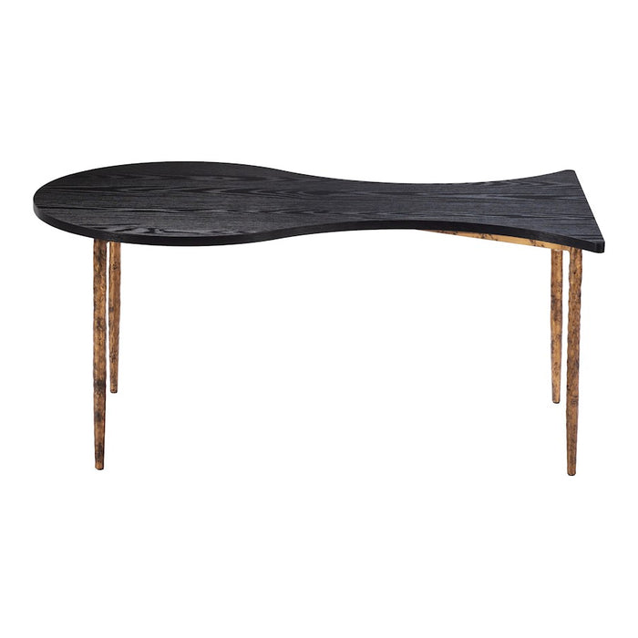 Zuo Modern Norden Coffee Table, Set of 2, Black/Bronze