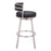 Zuo Modern Gimsby Swivel BarStool, Black