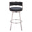 Zuo Modern Gimsby Swivel BarStool, Black