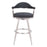 Zuo Modern Vagur Swivel BarStool, Black