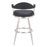 Zuo Modern Vagur Swivel BarStool, Black