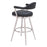 Zuo Modern Vagur Swivel BarStool, Black