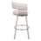 Zuo Modern Bantry Swivel BarStool, White