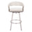 Zuo Modern Bantry Swivel BarStool, White
