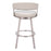Zuo Modern Bantry Swivel BarStool, White