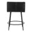 Zuo Modern Horbat Counter Stool Set of 2, Black