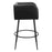 Zuo Modern Horbat BarStool Set of 2, Black