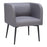 Zuo Modern Horbat Dining Chair, Gray - 110064