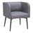 Zuo Modern Horbat Dining Chair, Gray