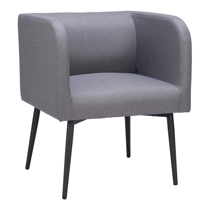 Zuo Modern Horbat Dining Chair, Gray