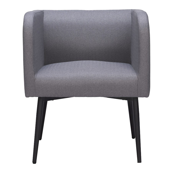 Zuo Modern Horbat Dining Chair, Gray
