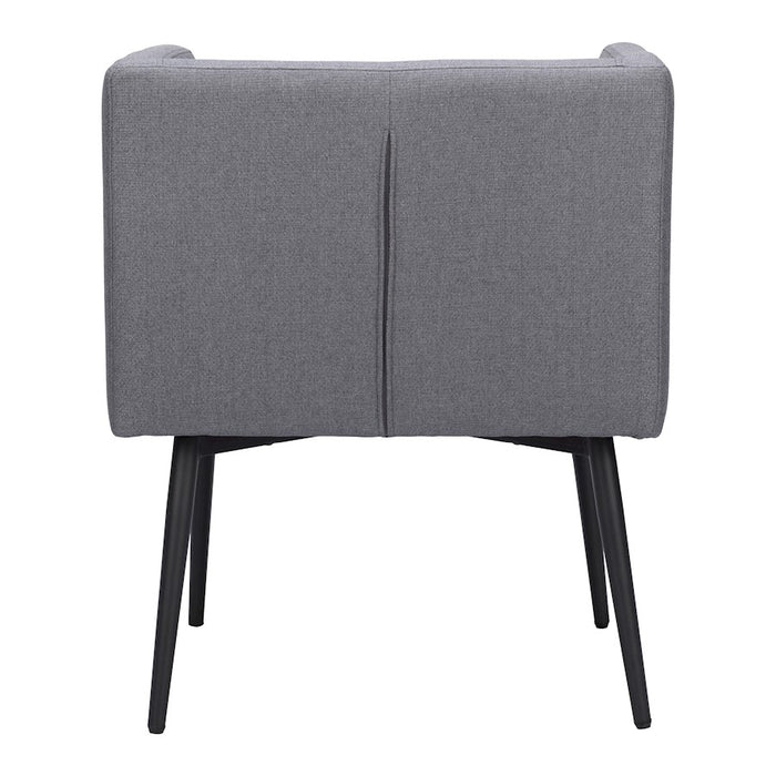 Zuo Modern Horbat Dining Chair, Gray