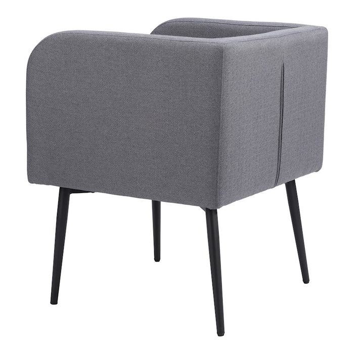 Zuo Modern Horbat Dining Chair, Gray