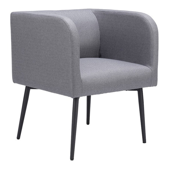 Zuo Modern Horbat Dining Chair, Gray