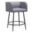 Zuo Modern Horbat Counter Stool Set of 2, Gray