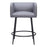 Zuo Modern Horbat Counter Stool Set of 2, Gray