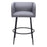 Zuo Modern Horbat BarStool Set of 2, Gray