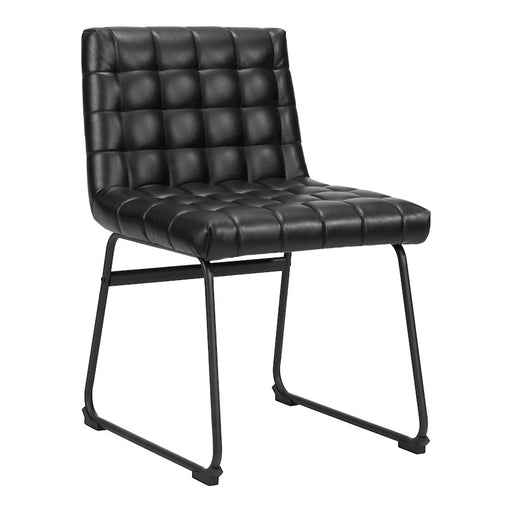 Zuo Modern Pago Dining Chair Set of 2, Black