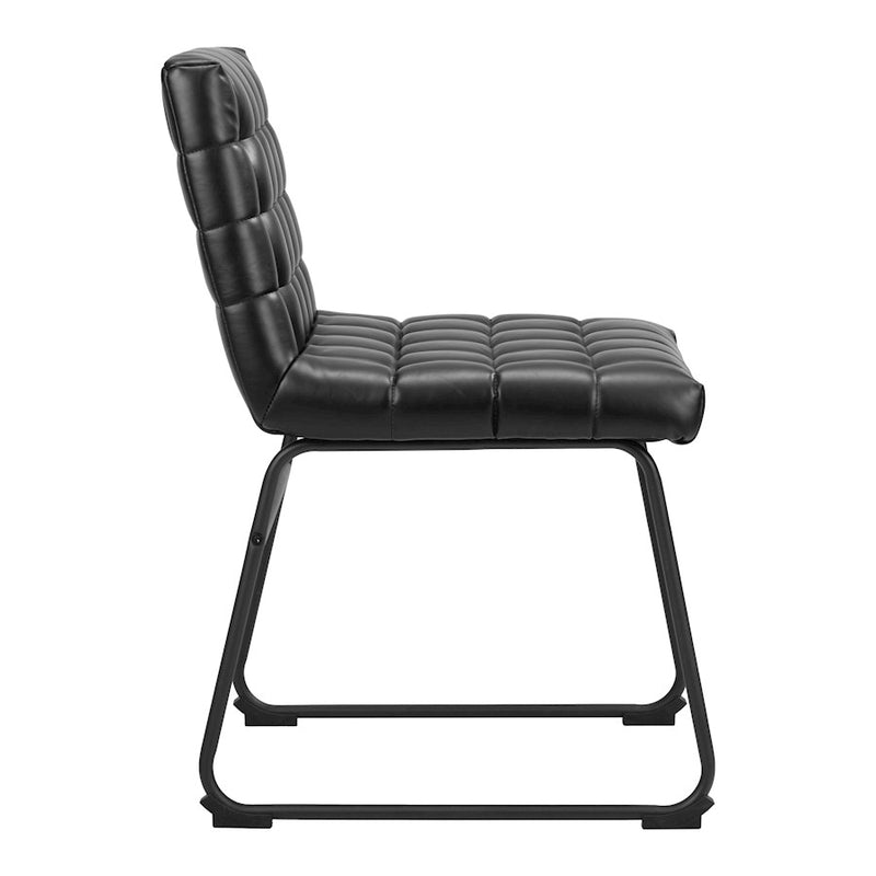 Zuo Modern Pago Dining Chair Set of 2, Black