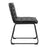 Zuo Modern Pago Dining Chair Set of 2, Black