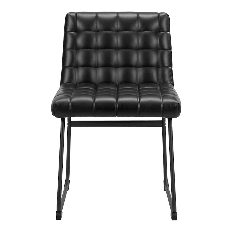 Zuo Modern Pago Dining Chair Set of 2, Black