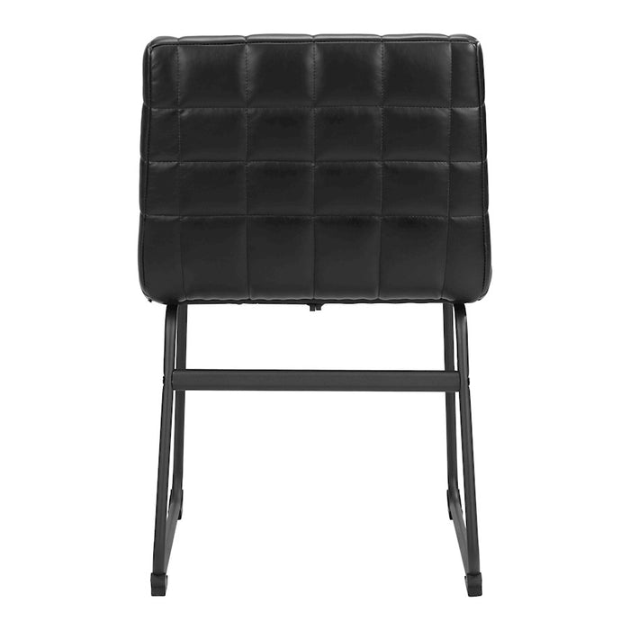 Zuo Modern Pago Dining Chair Set of 2, Black