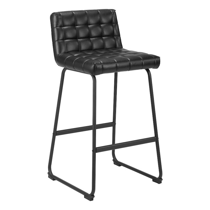 Zuo Modern Pago BarStool Set of 2, Black