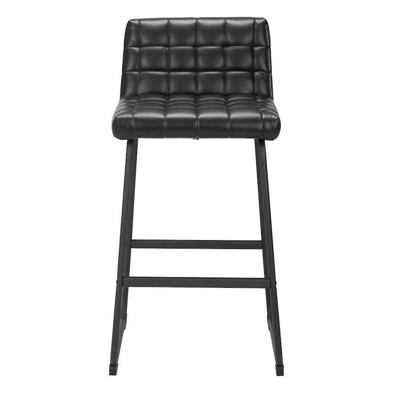 Zuo Modern Pago BarStool Set of 2, Black