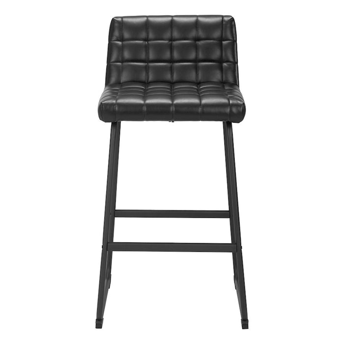 Zuo Modern Pago BarStool Set of 2, Black
