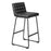 Zuo Modern Pago BarStool Set of 2, Black