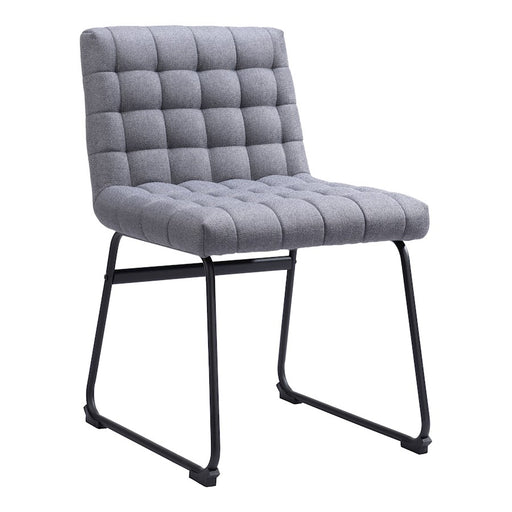 Zuo Modern Pago Dining Chair Set of 2, Gray