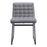 Zuo Modern Pago Dining Chair Set of 2, Gray