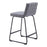 Zuo Modern Pago Counter Stool Set of 2, Gray