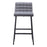 Zuo Modern Pago BarStool Set of 2, Gray