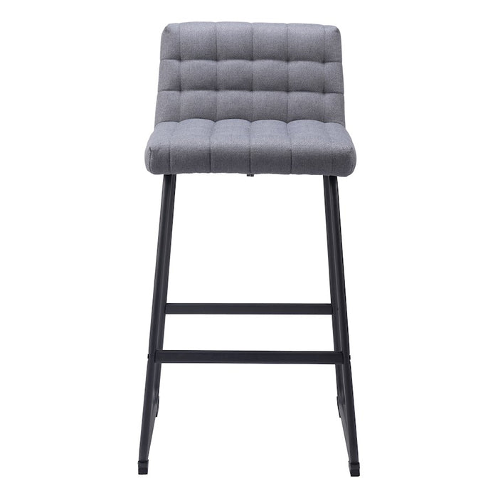 Zuo Modern Pago BarStool Set of 2, Gray