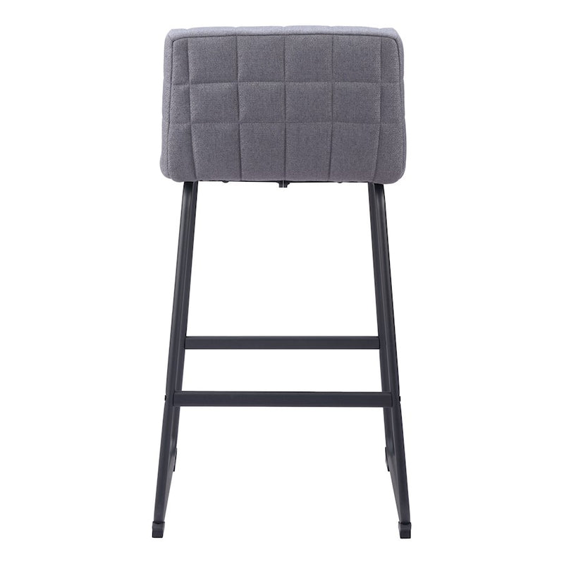 Zuo Modern Pago BarStool Set of 2, Gray