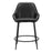 Zuo Modern Vila Counter Stool Set of 2, Black