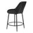 Zuo Modern Vila Counter Stool Set of 2, Black