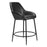 Zuo Modern Vila Counter Stool Set of 2, Black